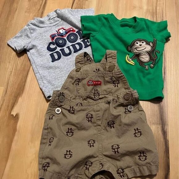 Bundle of 10 Baby Clothes Sz 3 months #Y729 - Picture 5 of 6